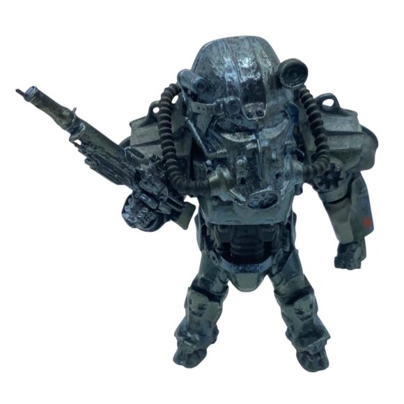 Fallout Brotherhood of Steel Power Armor Figure Bathesda Loot Crate 5" - Picture 1 of 5